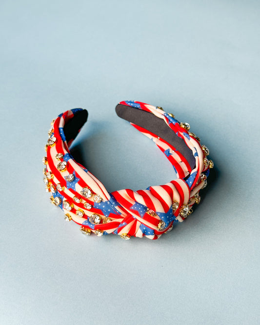 Stripes Studded Headband