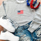 USA Flag Embroidery Sweatshirt