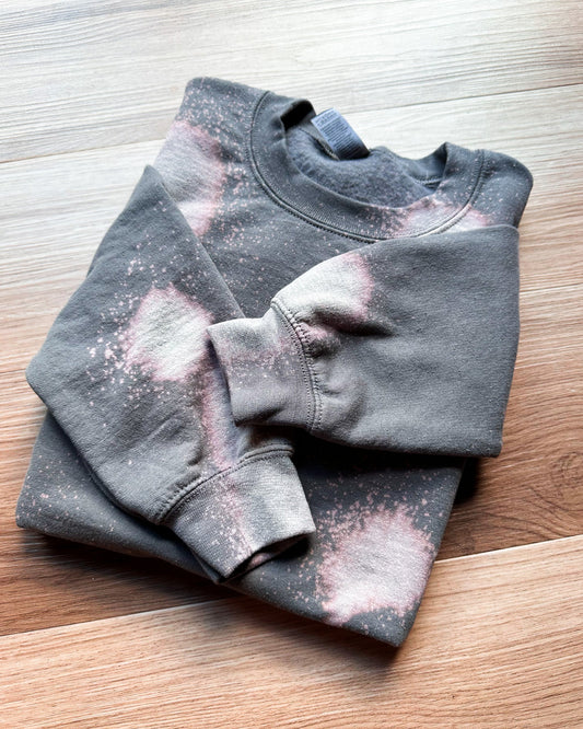 Bleached Charcoal Sweatshirt