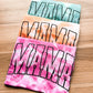 Mama Varsity Bleached Graphic Tee