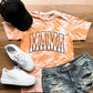 Mama Varsity Bleached Graphic Tee