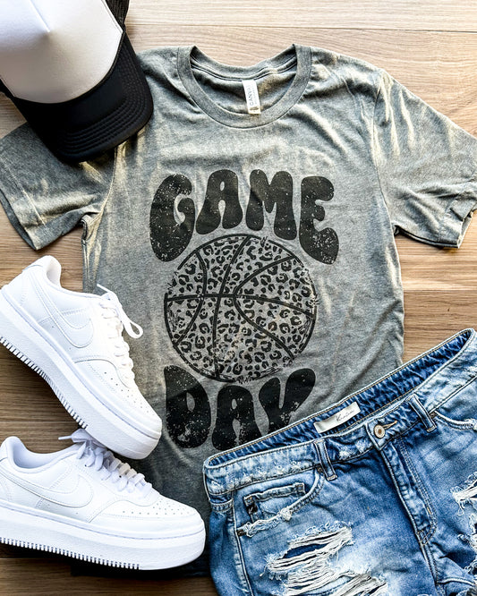 Game Day Basketball Graphic Tee