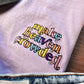 Make Heaven Crowded Embroidery Tee