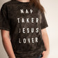 Nap Taker Jesus Lover Graphic Tank